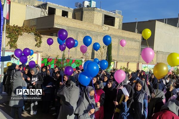 جشن روز دانش‌آموز در مدارس شهرستان آباده