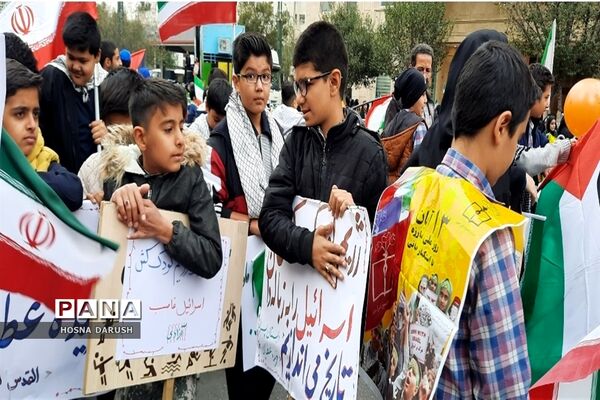 راهپیمایی 13 آبان در مشهد