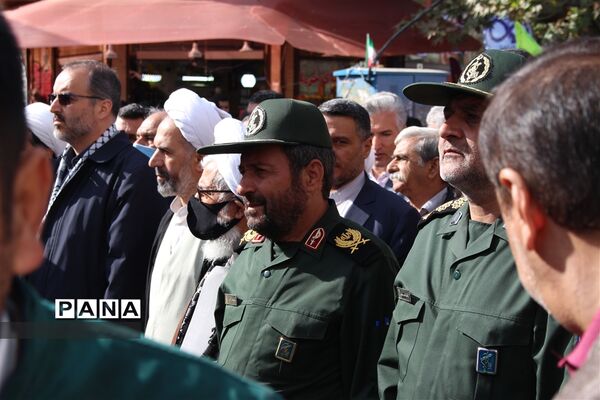راهپیمایی ۱۳آبان در زنجان