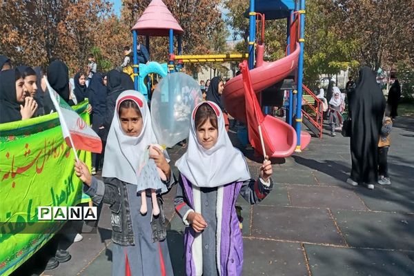 راهپیمایی ۱۳آبان در ماهنشان