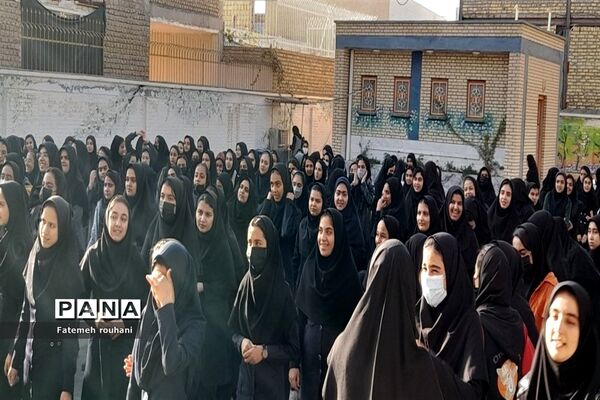برگزاری مراسم روز دانش‌آموز در خلیل‌آباد