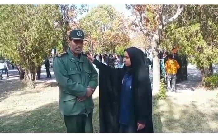 امروز دانش‌آموزان و فرهنگیان ماهنشان باحضور خود حمایت از فلسطین را نمایش دادند