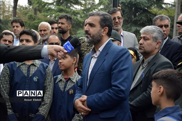 راهپیمایی ۱۳ آبان در شهرستان علی آباد کتول