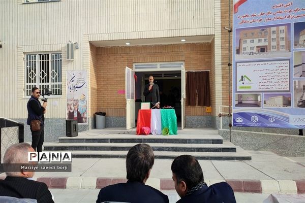 آیین افتتاح دبستان ۹ کلاسه بانو عزت علمی باقرخان ۳