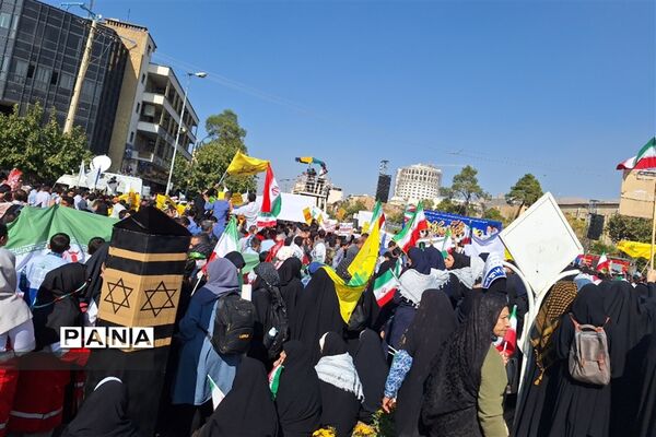 راهپیمایی 13 آبان در فارس