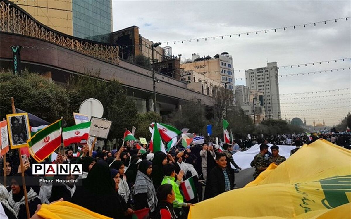راهپیمایی ضد استکباری یوم الله ۱۳ آبان ماه/فیلم