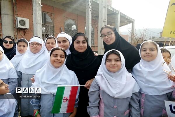 راهپیمایی ۱۳ آبان در گلوگاه