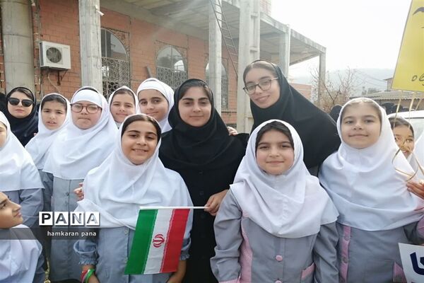 راهپیمایی ۱۳ آبان در گلوگاه