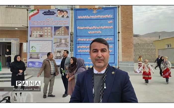 آیین افتتاح دبستان ۹ کلاسه باقرخان ۳/ فیلم