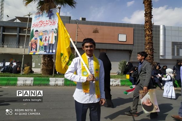 شکوه حضور مردم زاهدان در راهپیمایی یوم الله ۱۳ آبان