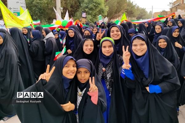 راهپیمایی ۱۳ آبان در یزد