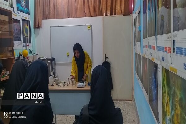 حضور دانش‌آموزان مدرسه  شهدای طغان  در پژوهش سرای ابوریحان جوادآباد