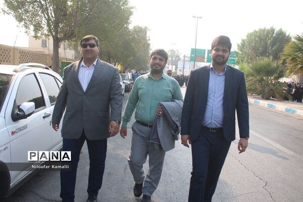 راهپیمایی روز 13 آبان در بوشهر