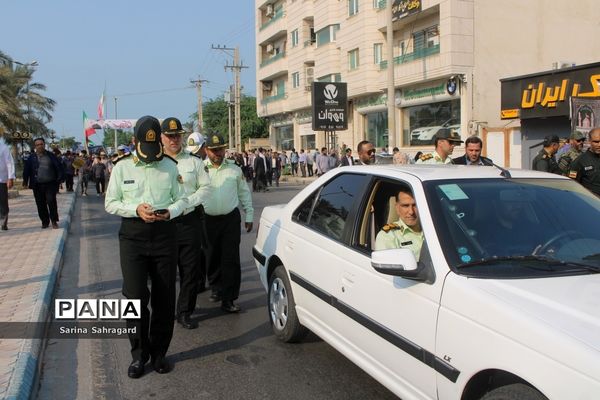 راهپیمایی روز 13 آبان در بوشهر
