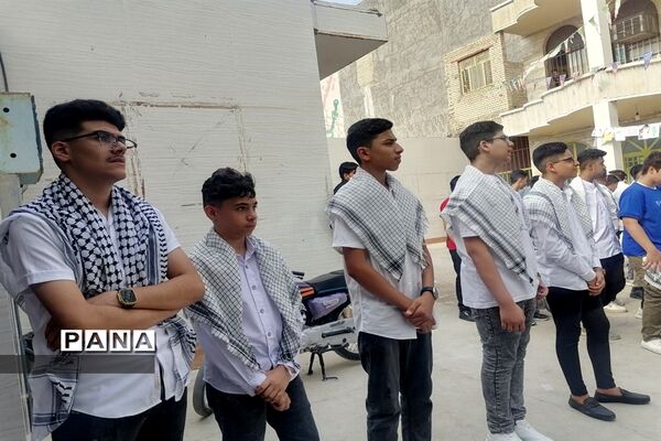 رویداد ملی چفیه‌های بهشتی در مدارس شادگان