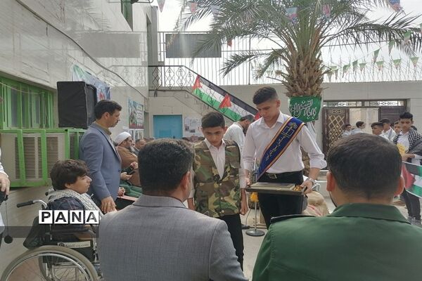 رویداد ملی چفیه‌های بهشتی در مدارس شادگان