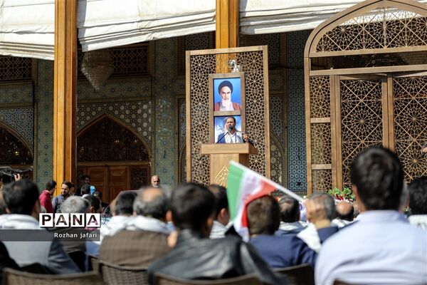 حضور با شکوه دانش‌آموزان شیرازی در حمایت از مردم مظلوم غزه
