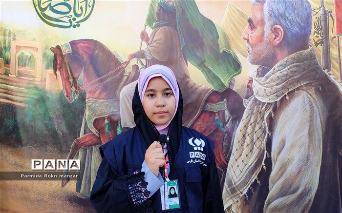 دانش‌آموز خبرنگاران پانا فارس از رسالت خود در برابر شهدا و نوجوانان  فلسطینی می‌گویند/فیلم