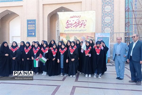 تجمع دانش‌آموز خبرنگاران پانا به‌مناسبت دهه گرامیداشت شهدای دانش‌آموز