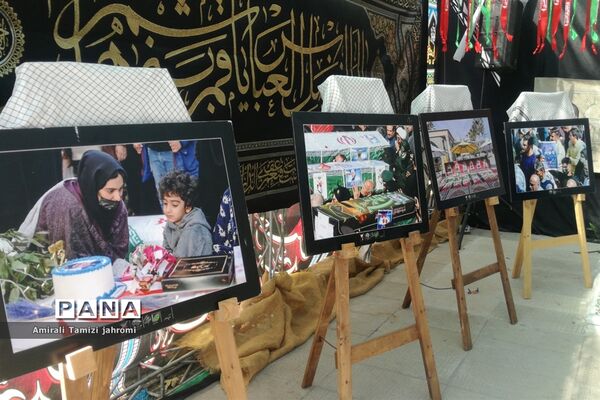 دانش‌آموزان با شهدای دانش‌آموز یک دل شدند