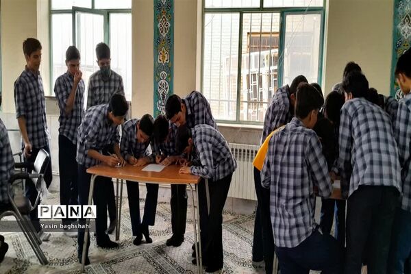انتخابات شورای دانش‌آموزی دبیرستان صالحی زاده ناحیه ۲ یزد