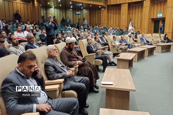 مراسم بزرگداشت شهدای خبرنگار جبهه مقاومت  در اهواز