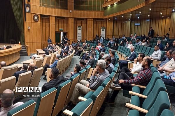 مراسم بزرگداشت شهدای خبرنگار جبهه مقاومت  در اهواز