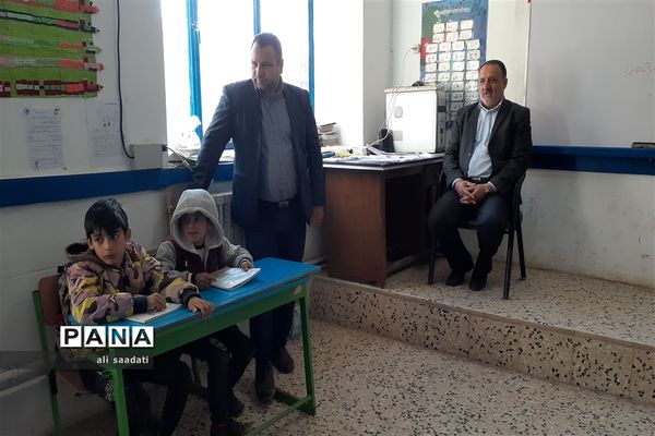 بازدید مدیر آموزش و پرورش کلات از مدارس محور زیبای ژرف