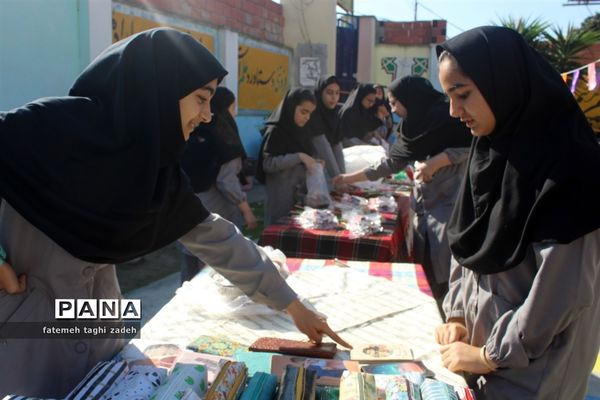 مراسم هفته ملی مازندران در دبیرستان مائده گلوگاه