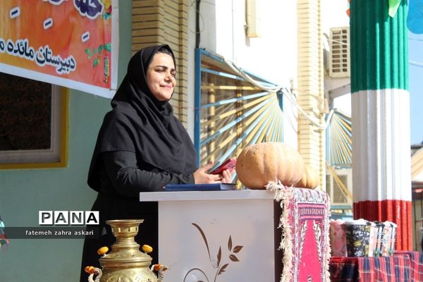 مراسم هفته ملی مازندران در دبیرستان مائده گلوگاه