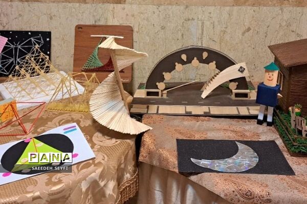 نمایشگاه دست سازه‌های درس ریاضی در کهریزک