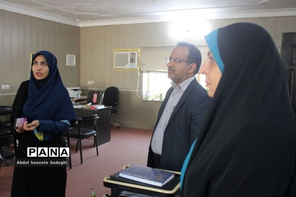 بازدید مدیرکل امورتربیتی و مشاوره وزارت آموزش و پرورش از مرکز مشاوره و  خدمات روان‌شناختی استان بوشهر