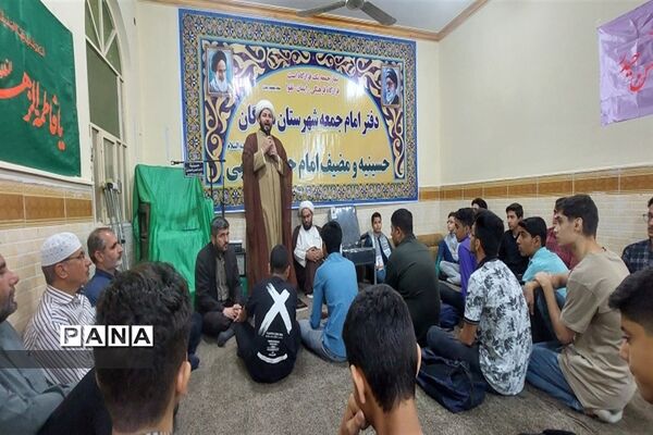 دیدارنخبگان تشکل‌های دانش‌آموزی با امام جمعه شادگان