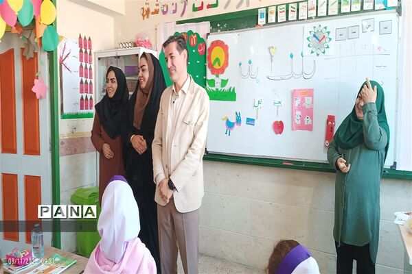 بازدید معاون آموزش ابتدایی اداره‌کل شهرستان‌های استان تهران، از مدرسه توفیق شهرستان رباط کریم