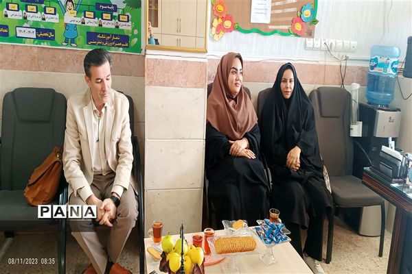 بازدید معاون آموزش ابتدایی اداره‌کل شهرستان‌های استان تهران، از مدرسه توفیق شهرستان رباط کریم