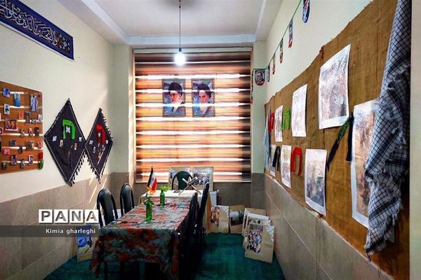 افتتاحیه اولین اتاق بسیج مدرسه نمونه دولتی ارشاد در سطح شهرستان قرچک