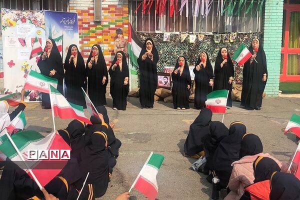 رونمایی از طرح هر مدرسه یک شهید، در دبستان شهید ناصری ناحیه دو ری
