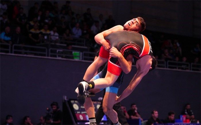 نفرات برتر پنج وزن نخست کشتی آزاد نوجوانان مشخص شدند