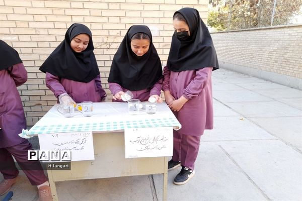 گرامیداشت  روز آزمایشگاه در دبیرستان دخترانه گلستان شهرستان مانه و سملقان