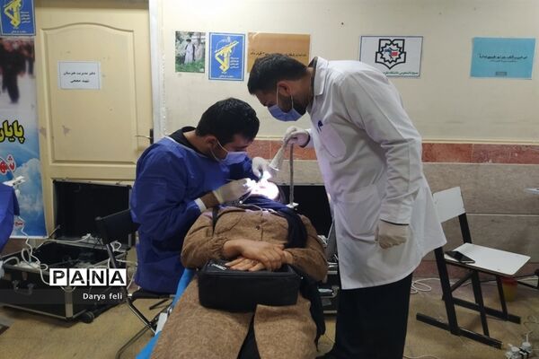 اردوی جهادی پزشکی و فرهنگی در شهرستان‌قرچک