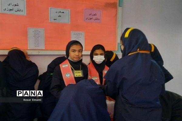 انتخابات شورای دانش‌آموزی دبستان دخترانه شهید فیاض بخش ناحیه ۵ مشهد