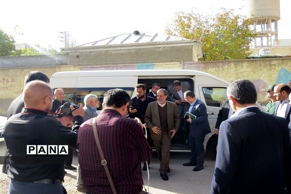 افتتاحیه دبستان 15 کلاسه  ابو ریحان بیرونی در شهرستان بجنورد