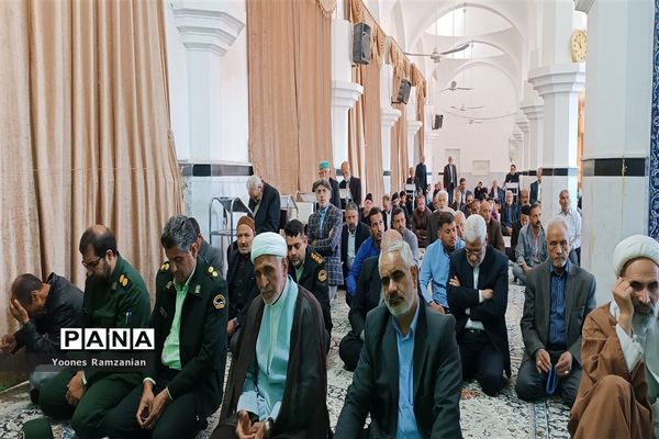 نماز جمعه درشهرستان خلیل آباد