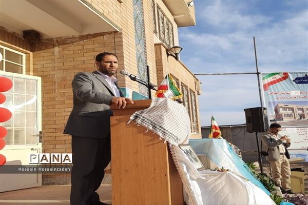 افتتاح مدرسه ادب شهرک سلمان فارسی اسفراین توسط وزیر آموزش و پرورش