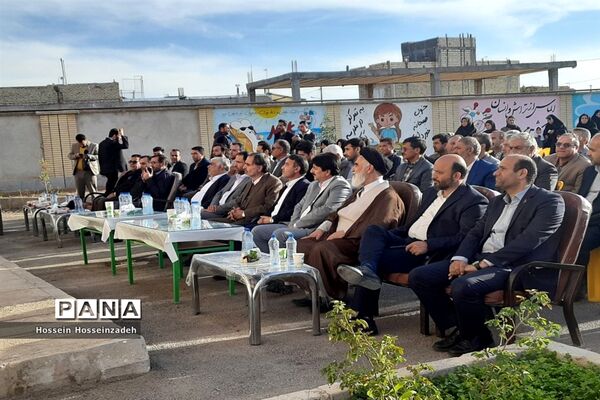 افتتاح مدرسه ادب شهرک سلمان فارسی اسفراین توسط وزیر آموزش و پرورش
