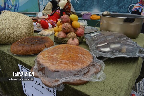 جشن هفته ملی مازندران در دبیرستان فرهنگیان بهشهر