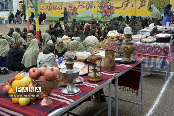 جشن هفته ملی مازندران در دبیرستان فرهنگیان بهشهر