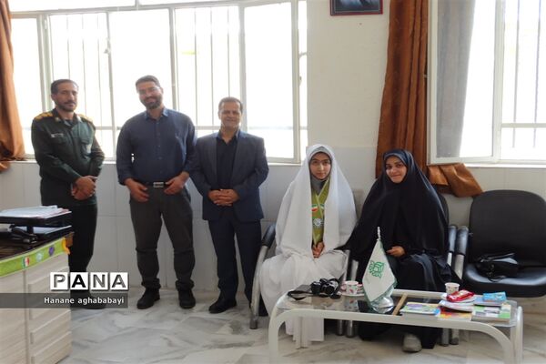 بازدید معاون پرورشی و فرهنگی اداره کل آموزش و پرورش استان اصفهان از مدارس شهرستان ورزنه