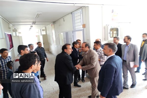بازدید معاون پرورشی و فرهنگی اداره کل آموزش و پرورش استان اصفهان از مدارس شهرستان ورزنه