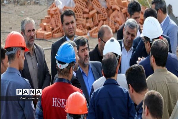 حضور معاون سیاسی استانداری آذربایجان شرقی در شرکت های مانی و فولاد صنعت بناب